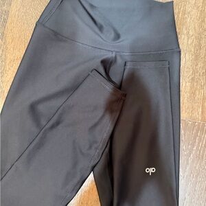 ALO Yoga Jet Black High-Waist Leggings